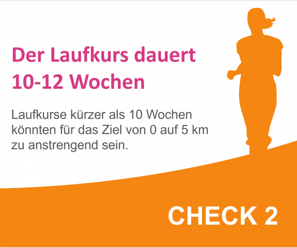 Check 2 Laufkurs Check 2